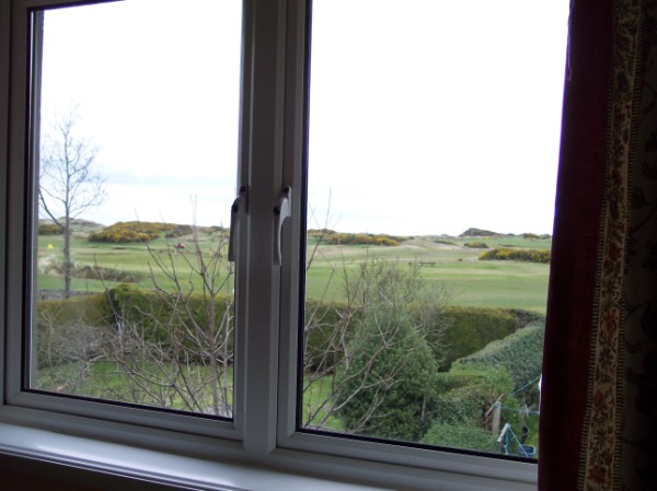 View from B&B Room-annesley course